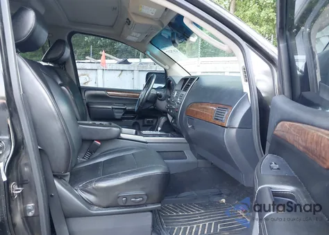 2011 Nissan Armada Platinum z USA, uszkodzony, nr VIN 5N1AA0NE9BN604833